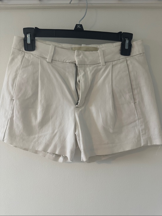 Joe's Jeans Pants - Joe's Jeans Cream High-Waist Tailored Shorts